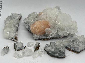 Quartz And Other Crystal Specimens