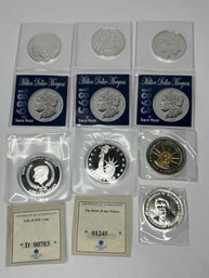 Million Dollar Morgan Tribute Proofs And More Collectible Coins, Some With Certificate Of Authenticity