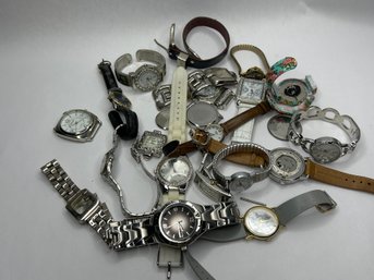 Collection Of Watches For Parts/repair