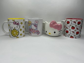 Collection Of Hello Kitty, Ceramic Mugs, Unused