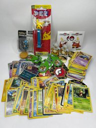 Pokemon Character Cards, Trinkets And Assorted Collectibles