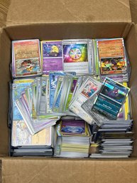 13lb Box Of Pokemon Cards, Many Holographic, 2020s
