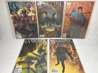ANGEL, Grim Jack And Leagion Of Super-Heroes Comic Book, Double Stuffed In Bags