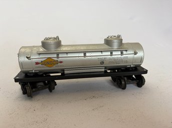Sunoco Oil Tanker Model Train