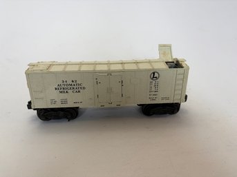 Lionel Milk Car Train