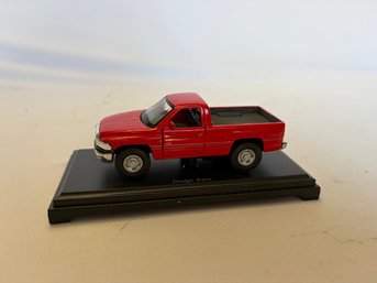 Red Dodge Ram Toy Plaque