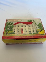 Plasticville Colonia Mansion