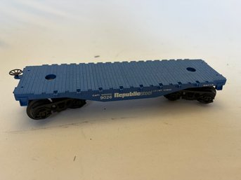 Republic Steel Flatbed Train