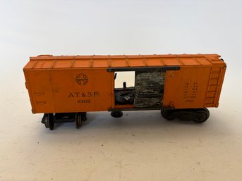 AT & SF Oranage Carrier Train