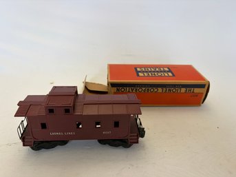 6017 Burgundy Lionel Lines Train