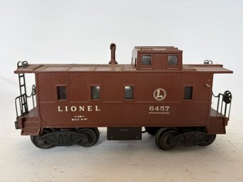 6457 Locomotive Orange Lionel Train