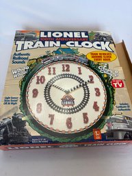 Lionel Vintage 100th Anniversary Train Clock