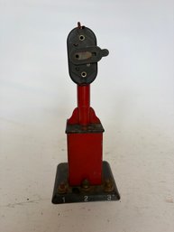 Railroad Sign OLD, Missing Pieces