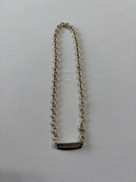 Large Unique .925 Engraved Tiffany & Co. Necklace