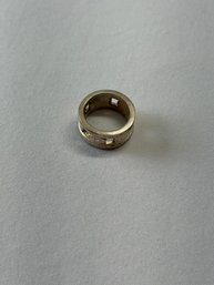 Unique .925 Engraved Tiffany & Co. 1837 Model Ring