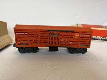 Operating Cattle Car Carrier Model Train
