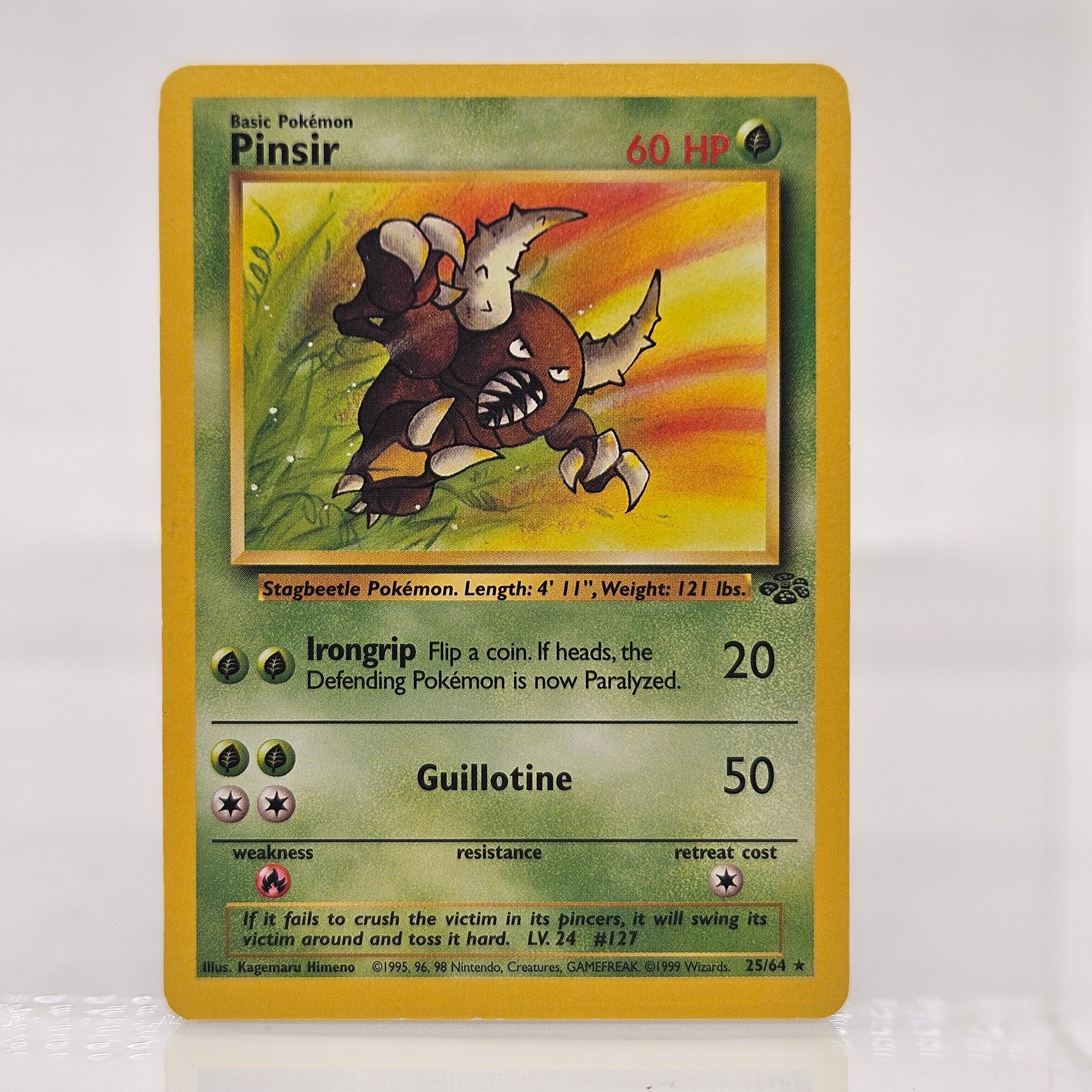 Pinsir Non Holo Rare Jungle Vintage Pokemon Card #8416 | Auctionninja.com