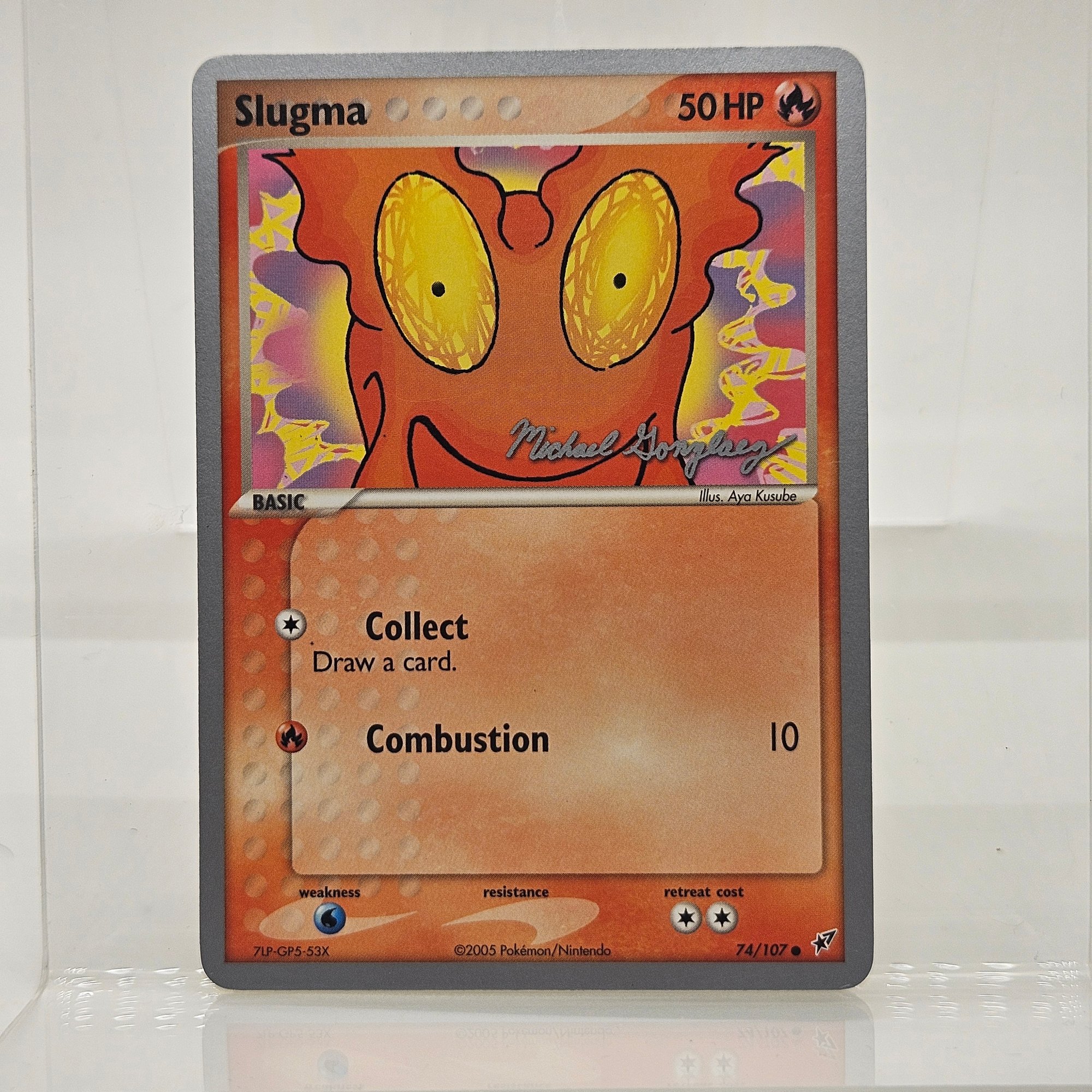 Slugma Pokemon World Championship 2005 Promo Pokemon Card #12964 |  Auctionninja.com