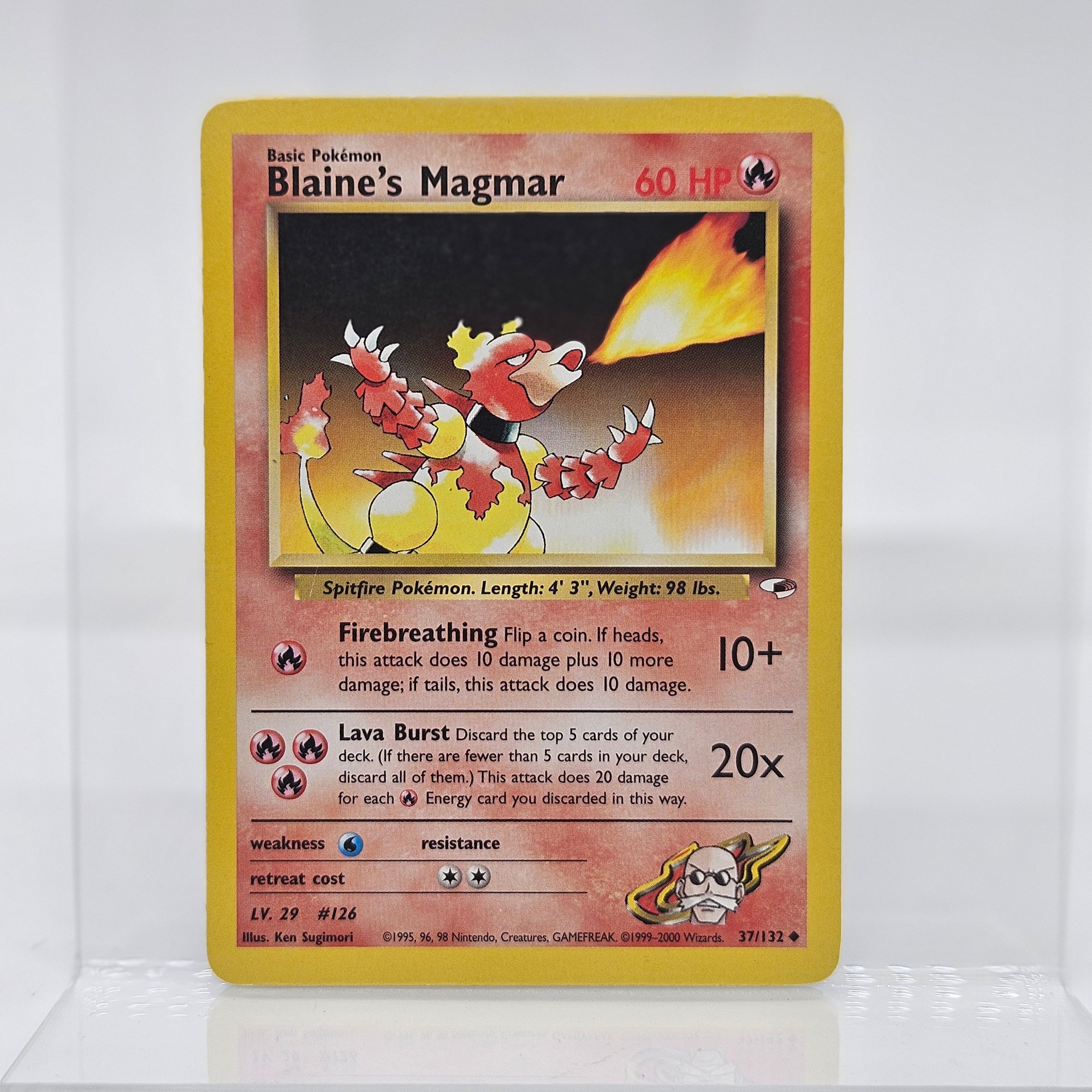 magmar 1995 pokemon card Pokemon - Magmar - Evolutions 2016 main image 0