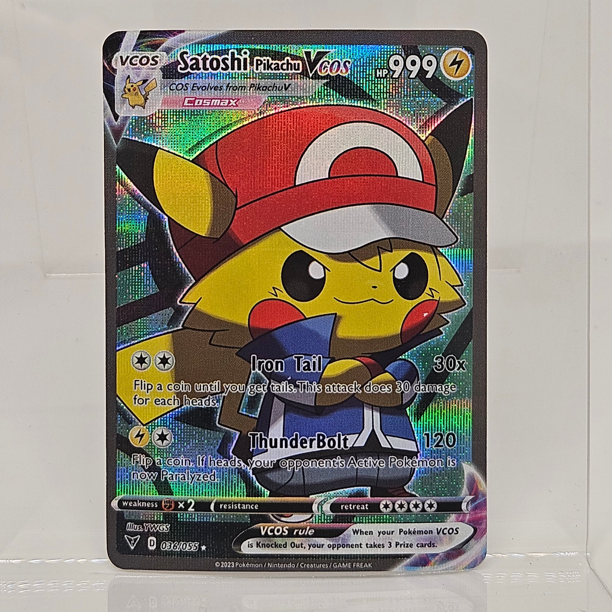 cosplay pikachu pokemon card Reshiram from N AR 167/159 main image 0