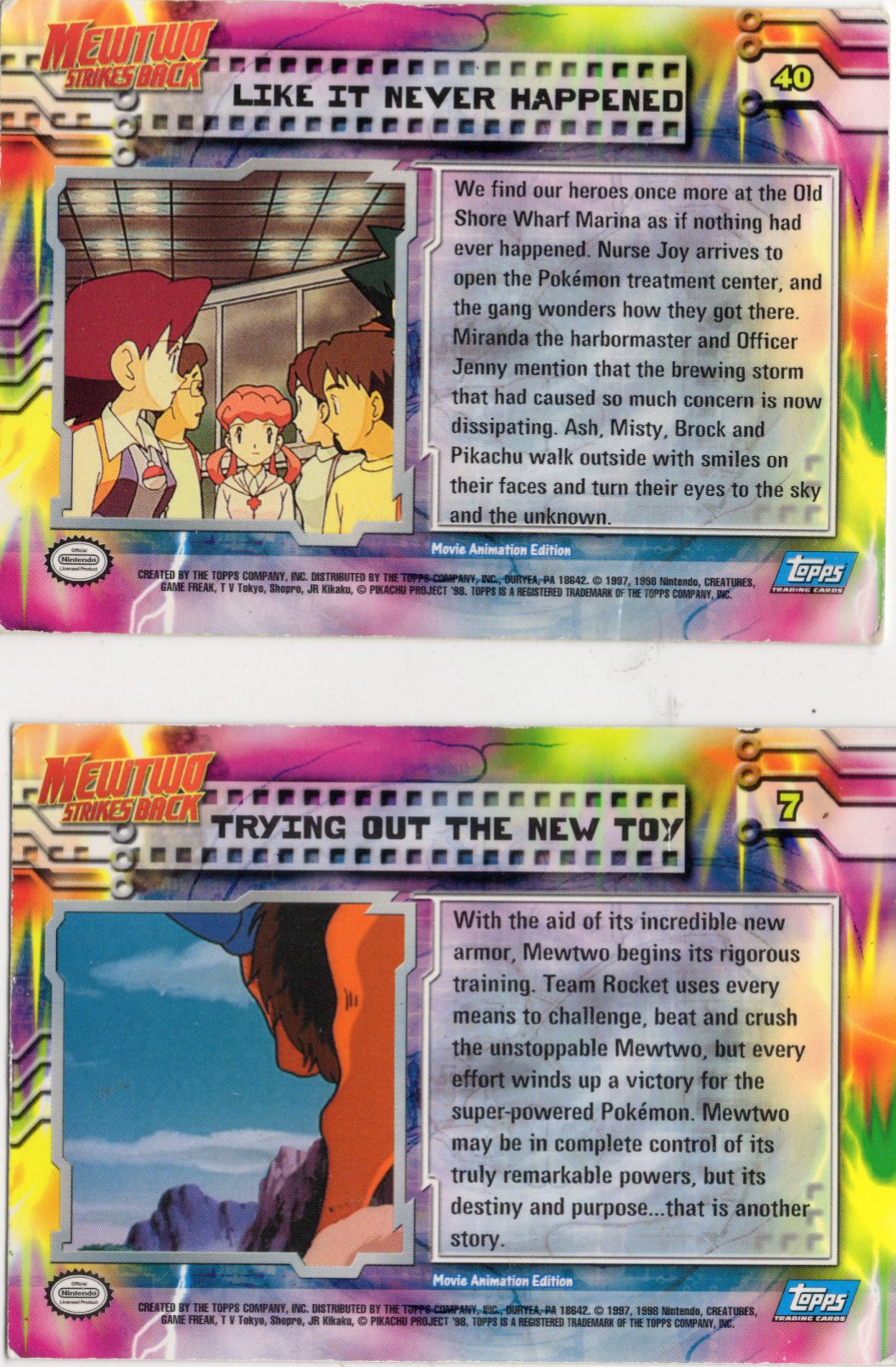 mewtwo card pokemon movie Japanese Pokémon main image 0