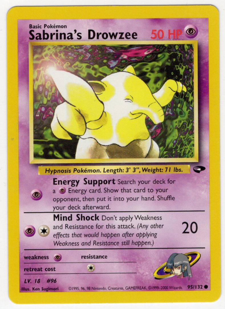 drowzee pokemon card Amazon.com: Hypno 097/165 - Pokemon 151 - Evolution 2 Card Set