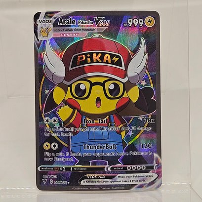 Arale Pikachu Cosplay Custom Pokemon Card #13917 | Auctionninja.com