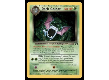 Dark Golbat (7) Team Rocket #07/82 Holo Pokemon Card