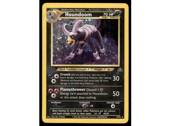 Houndoom (4) Neo Discovery #04/75 Holo Pokemon Card