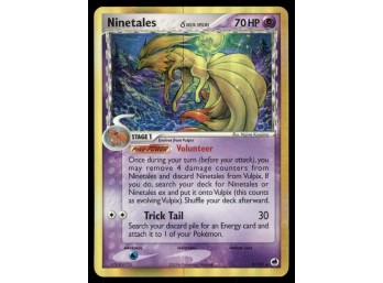 Ninetales Delta Species Holo Pokemon Card