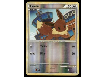 Eevee (47) Undaunted #47/90 Holo Pokemon Card
