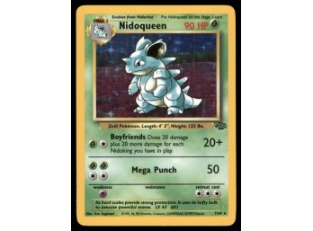 Nidoqueen (7) Jungle #07/64 Holo Pokemon Card