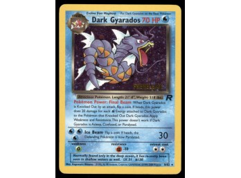 Dark Gyarados (Prerelease) WoTC Promo #08/82 Holo Pokemon Card