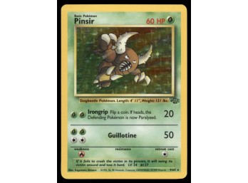 Pinsir (9) Jungle #09/64 Holo Pokemon Card