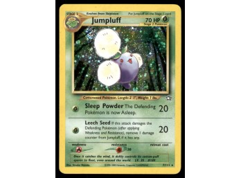 Jumpluff Neo Genesis #007/111 Holo Pokemon Card