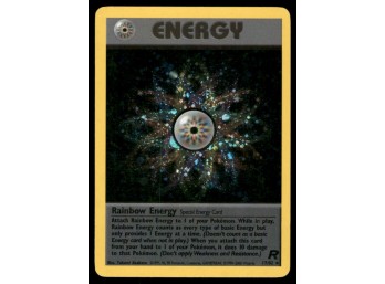 Rainbow Energy (17) Team Rocket #17/82 Holo Pokemon Card