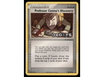 Professor Cozmo's Discovery Stamped EX Trainer Kit 2: Plusle & Minun #10/12 Holo Pokemon Card