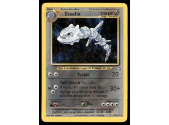 Steelix Neo Genesis #015/111 Holo Pokemon Card