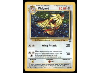 Pidgeot (8) Jungle #08/64 Holo Pokemon Card