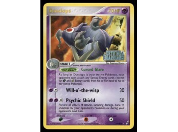 Dusclops Stamped Crystal Guardians #17/100 Holo Pokemon Card