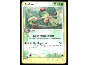 Breloom Sandstorm #33/100 Holo Pokemon Card