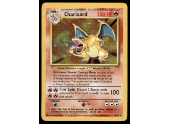 Charizard Base Set #004/102 Holo Pokemon Card