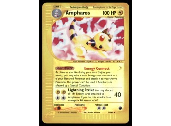 Ampharos (34) Expedition #034/165 Holo Pokemon Card