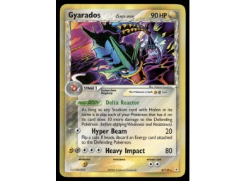 Gyarados (Delta Species) Holon Phantoms #8/110 Holo Pokemon Card