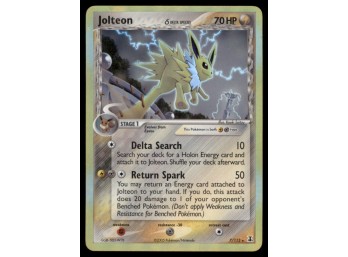 Jolteon (Delta Species) Delta Species #7/113 Holo Pokemon Card