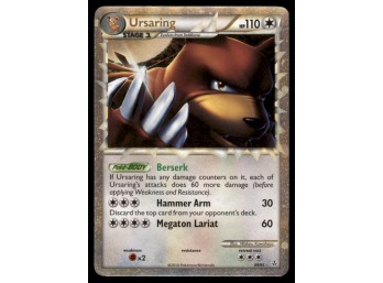 Ursaring (Prime) Unleashed #89/95 Holo Pokemon Card