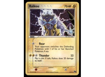 Raikou POP Series 2 #003/017 Holo Pokemon Card