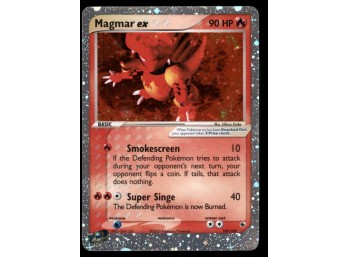 Magmar ex Ruby and Sapphire #100/109 Holo Pokemon Card