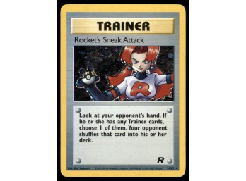 Rocket's Sneak Attack (16) Team Rocket #16/82 Holo Pokemon Card