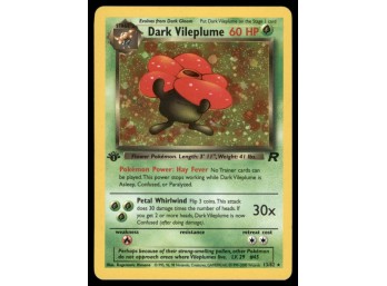 Dark Vileplume 1st Ed. (30) Team Rocket #30/82 Holo Pokemon Card
